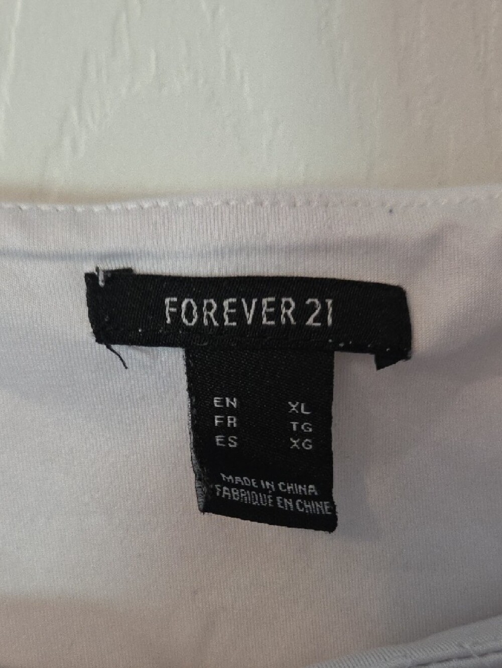 Forever 21 Light Cream Long Sleeve Square Neck Bodysuit - Picture 2 of 2